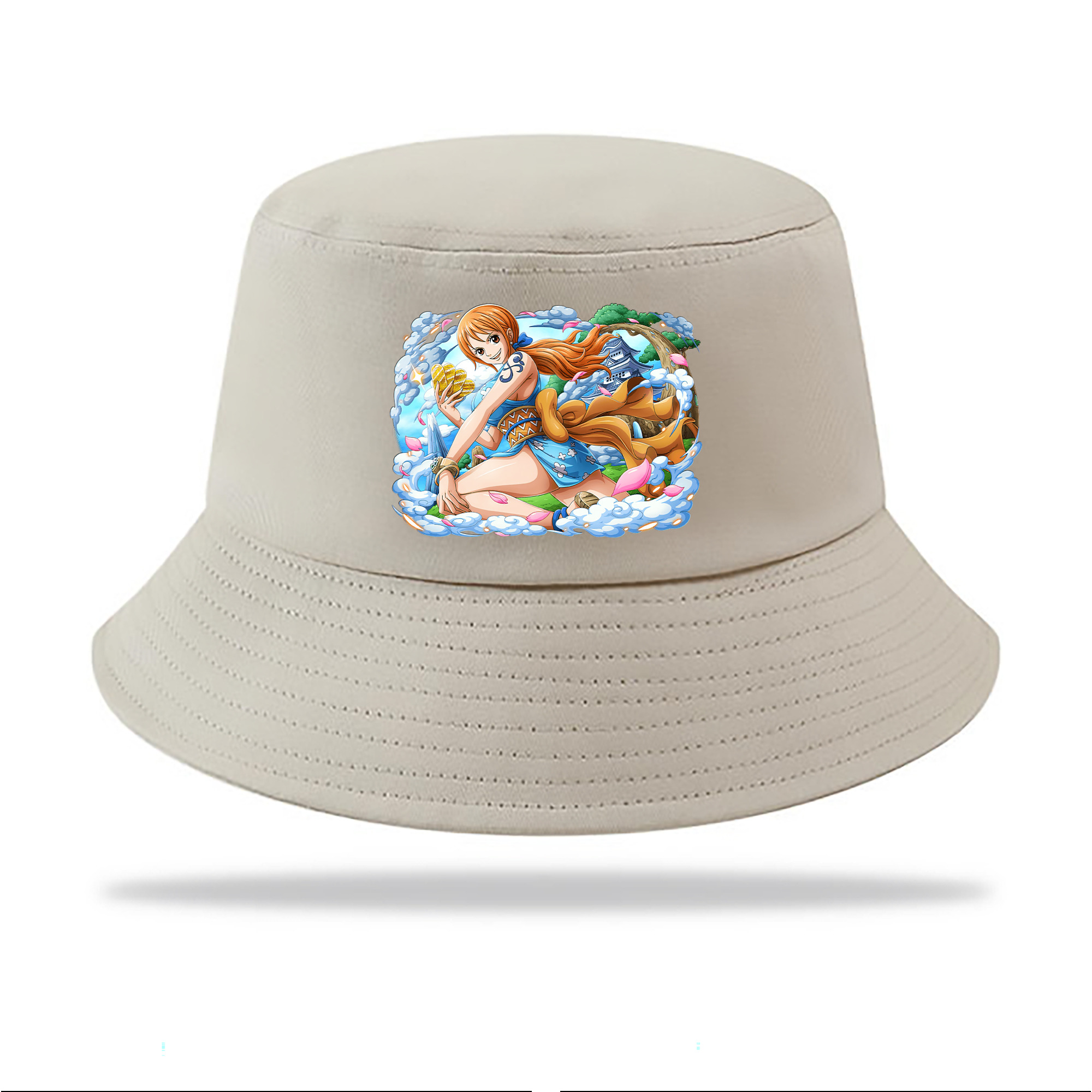 （画像用） ワンピース ナミ ONE PIECE Nami アウトドア日除けバケットハット